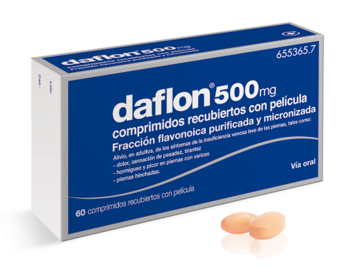 Daflon 60 Coated Tablets 500mg – Dottortili